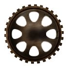 Engrenage principal activant le joystick